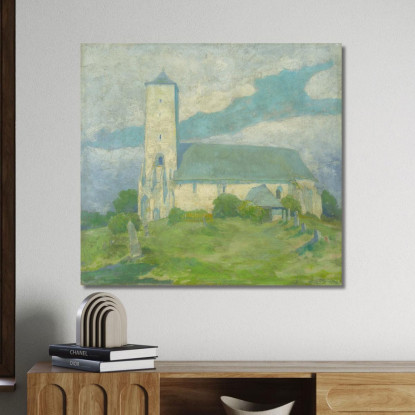 Chiesa A Svinica Ľudovít Čordák lco12 quadro stampato su tela