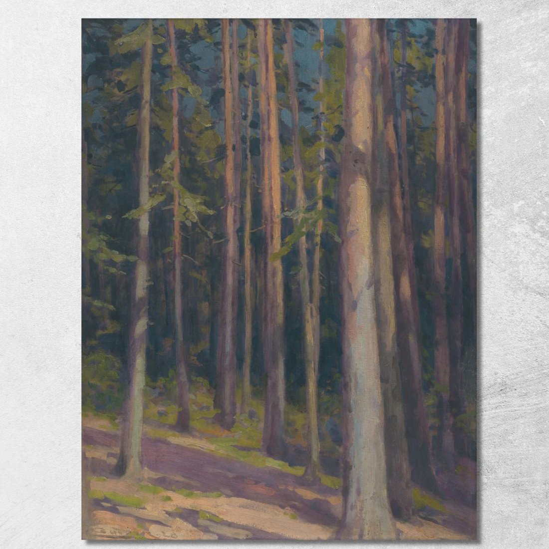 Foresta Di Abeti Ľudovít Čordák lco16 quadro stampato su tela Foresta Di Abeti Ľudovít Čordák lco16 quadro stampato su tela