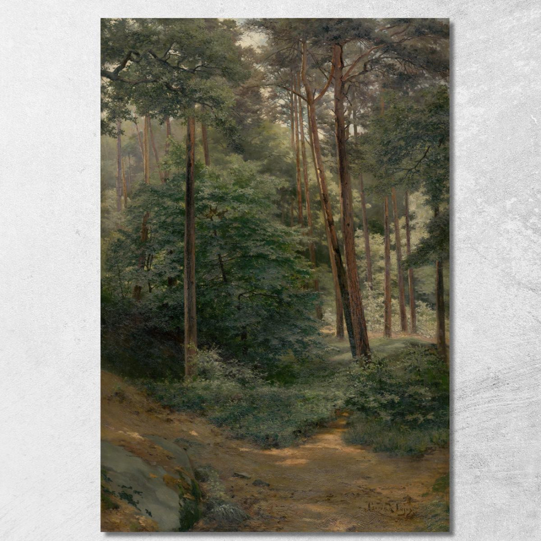 Foresta Ľudovít Čordák lco25 quadro stampato su tela Foresta Ľudovít Čordák lco25 quadro stampato su tela
