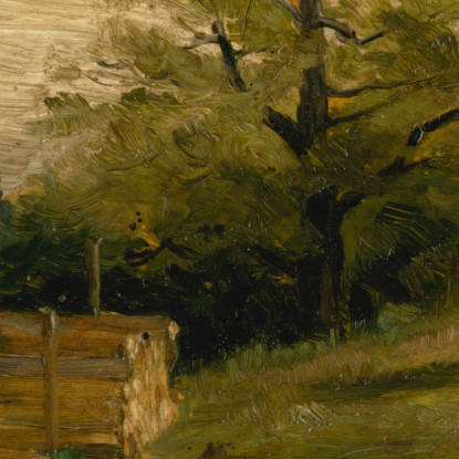 Paesaggio Con Cataste Di Legna Ľudovít Čordák lco40 quadro stampato su tela