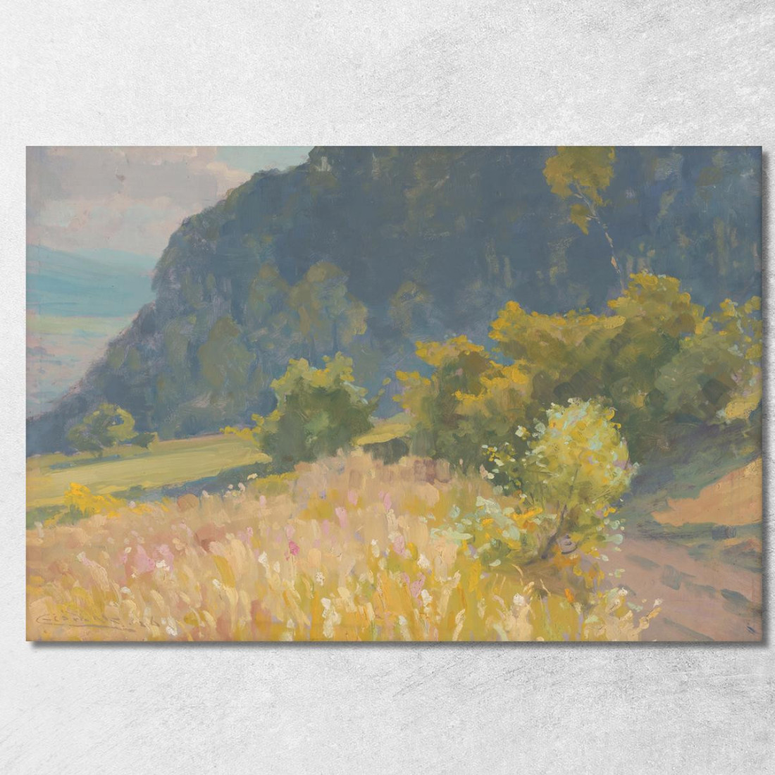 Paesaggio Ľudovít Čordák lco44 quadro stampato su tela Paesaggio Ľudovít Čordák lco44 quadro stampato su tela