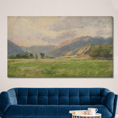 Prato Di Montagna Ľudovít Čordák lco51 quadro stampato su tela