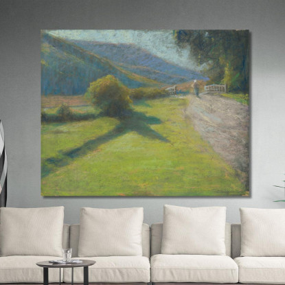 Strada Al Margine Della Foresta Ľudovít Čordák lco62 quadro stampato su tela