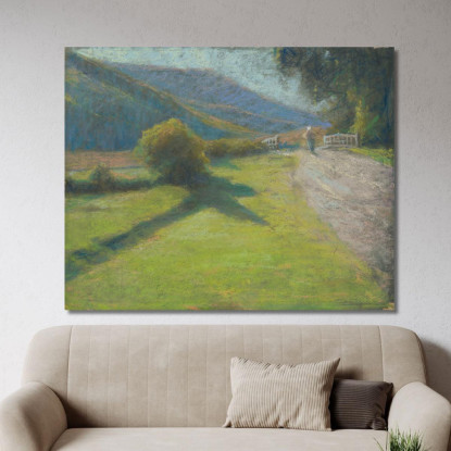 Strada Al Margine Della Foresta Ľudovít Čordák lco62 quadro stampato su tela