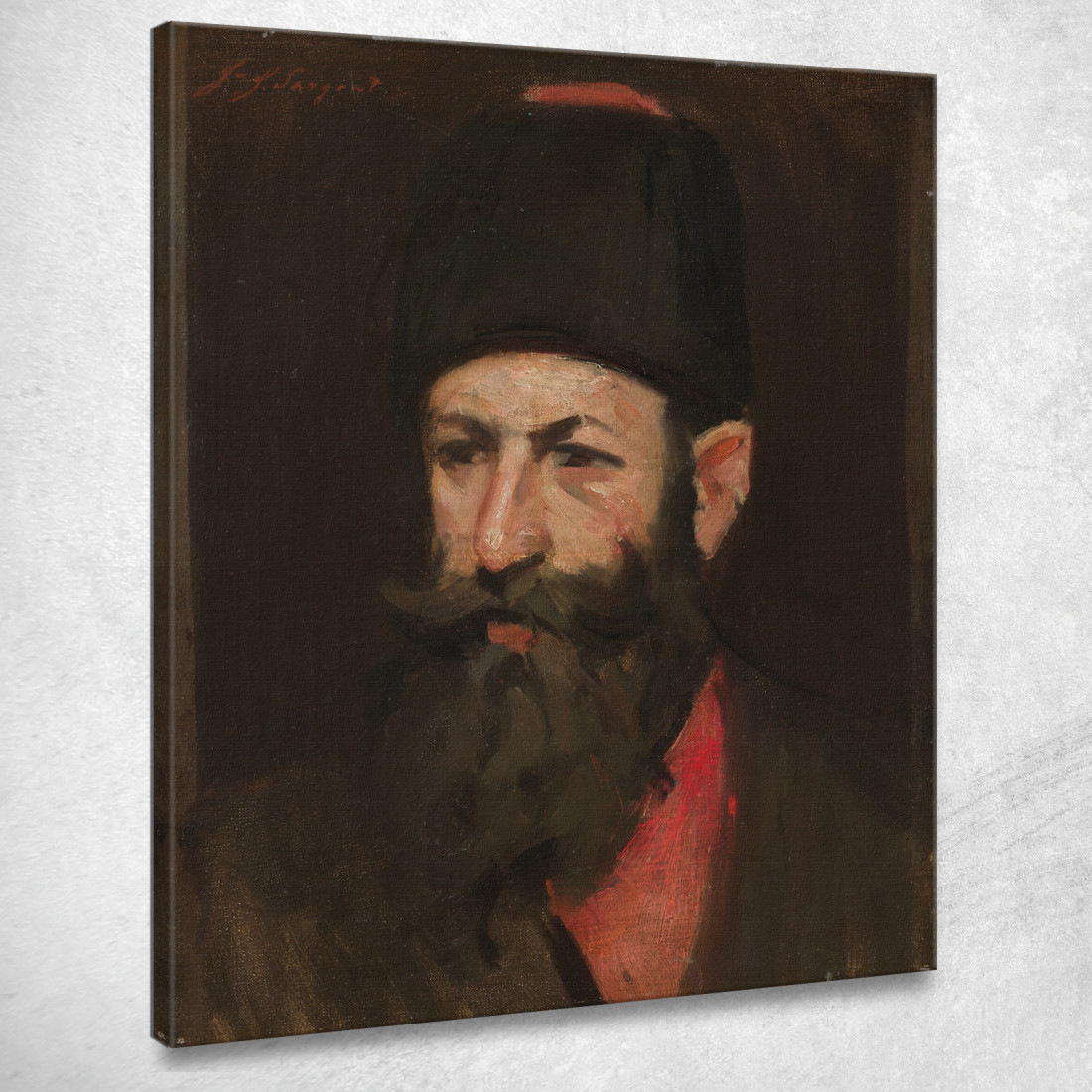 Il Cosacco John Singer Sargent jss308 quadro stampato su tela Il Cosacco John Singer Sargent jss308 quadro stampato su tela