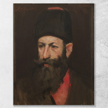 Il Cosacco John Singer Sargent jss308 quadro stampato su tela