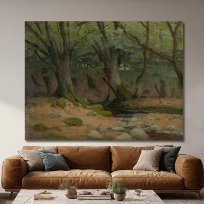 Alberi Ľudovít Čordák lco83 quadro stampato su tela