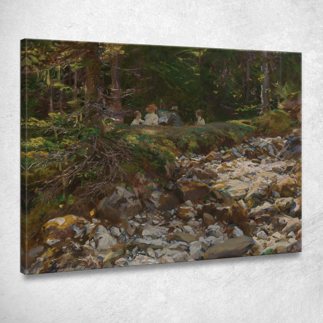 Il Maestro E I Suoi Allievi John Singer Sargent jss315 quadro stampato su tela Il Maestro E I Suoi Allievi John Singer Sargent jss315 quadro stampato su tela