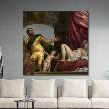 Respeto Paolo Veronese cuadro en lienzo