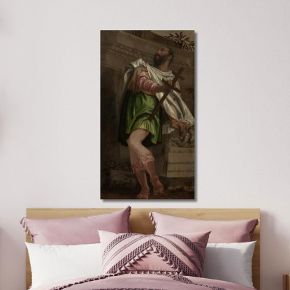 Allegoria Della Navigazione Con Un Bastone Da Croce Paolo Veronese pvr11 quadro stampato su tela