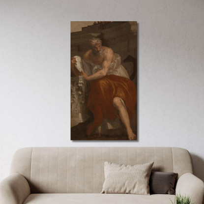 Allegoria Della Navigazione Con Un Astrolabio Paolo Veronese pvr12 quadro stampato su tela