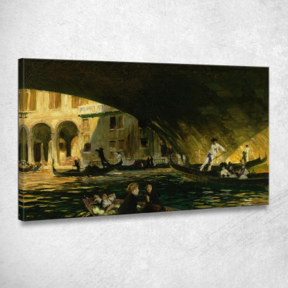 La Venezia Di Rialto John Singer Sargent jss323 quadro stampato su tela