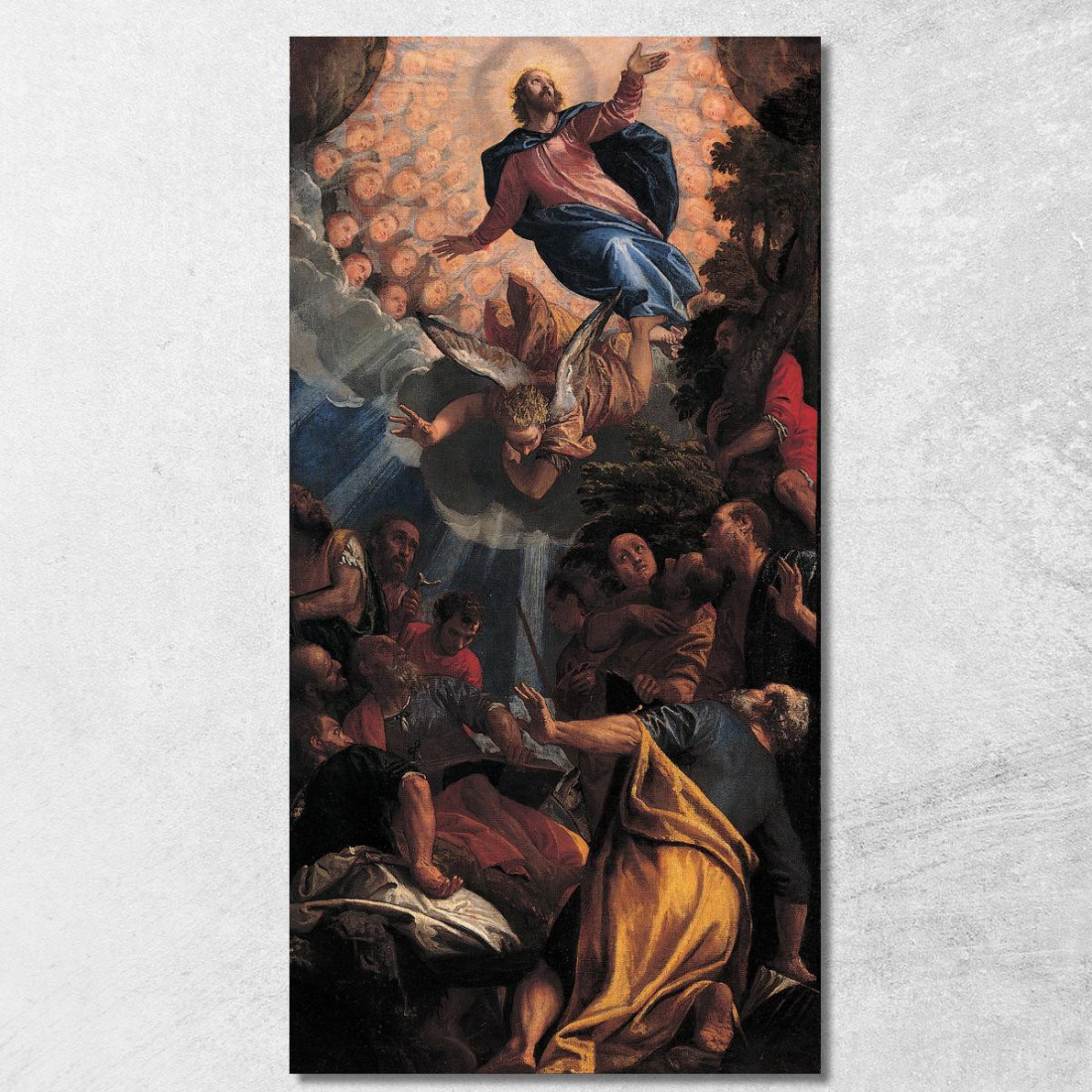 L'Ascensione Paolo Veronese pvr35 quadro stampato su tela L'Ascensione Paolo Veronese pvr35 quadro stampato su tela