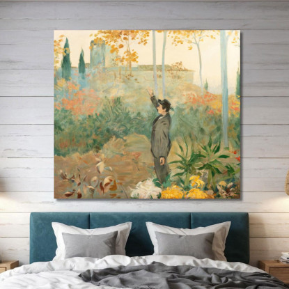 A Sant Benet De Bages Ramón Casas rcs4 quadro stampato su tela