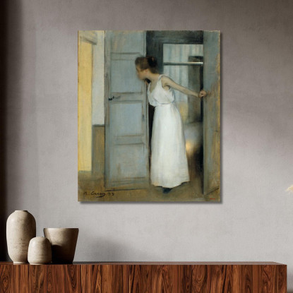 Sul Mio Cadavere Ramón Casas rcs27 quadro stampato su tela