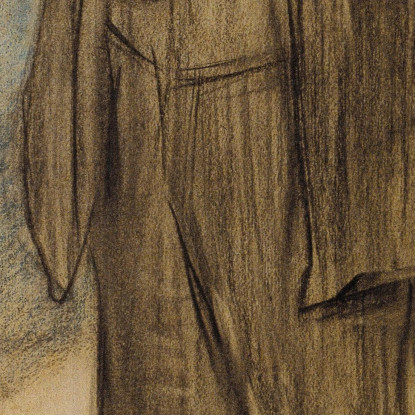 Ritratto Di Pablo Picasso Ramón Casas rcs31 quadro stampato su tela
