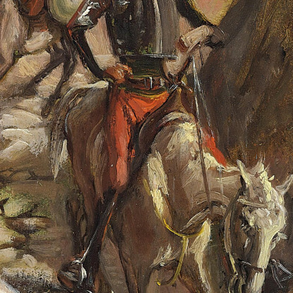 Don Chisciotte E Sancho Panza Tornano Dalle Montagne Nere Wilhelm Marstrand wmr18 quadro stampato su tela