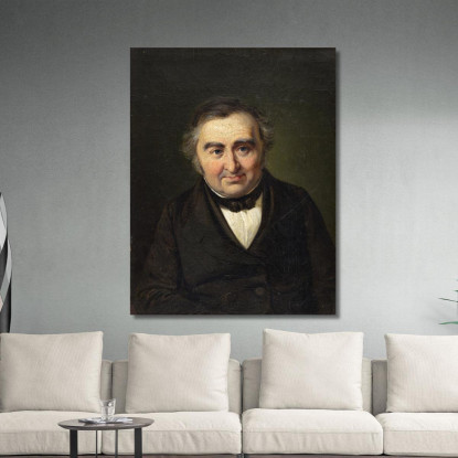 Consigliere Di Stato M.L. Nathanson Wilhelm Marstrand wmr24 quadro stampato su tela