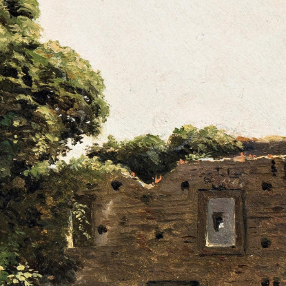 Paesaggio Con Rovine Wilhelm Marstrand wmr38 quadro stampato su tela