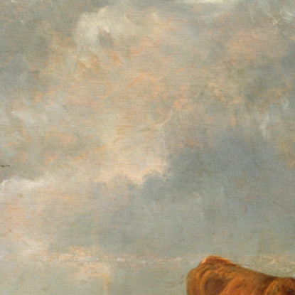 Bestiame Vicino Alla Mosa Con Dordrecht In Lontananza Aelbert Cuyp acu11 quadro stampato su tela