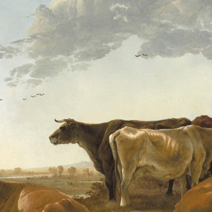 Paesaggio Con Mandriani Aelbert Cuyp acu23 quadro stampato su tela