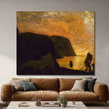 Un Mattino Più Grande Arthur Bowen Davies abd1 quadro stampato su tela