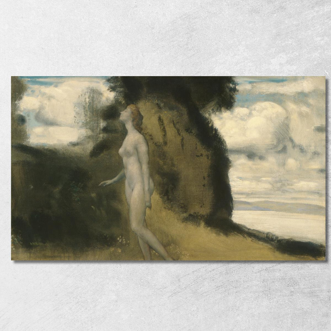 Una Misura Di Sogni Arthur Bowen Davies abd2 quadro stampato su tela Una Misura Di Sogni Arthur Bowen Davies abd2 quadro stampato su tela