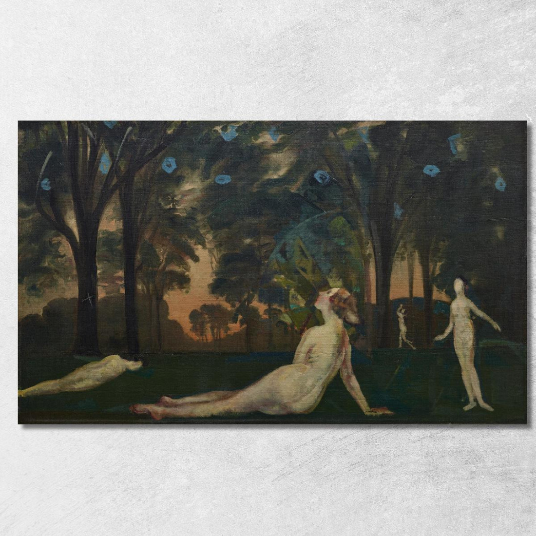 Corridoio D’Estate Arthur Bowen Davies abd14 quadro stampato su tela Corridoio D’Estate Arthur Bowen Davies abd14 quadro stampato su tela