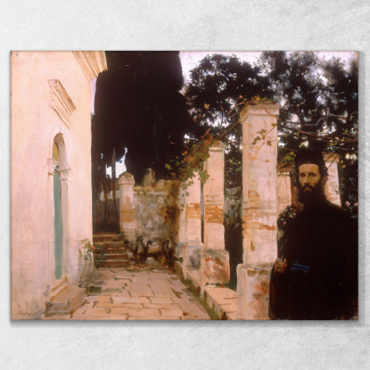 Vespri John Singer Sargent jss362 quadro stampato su tela