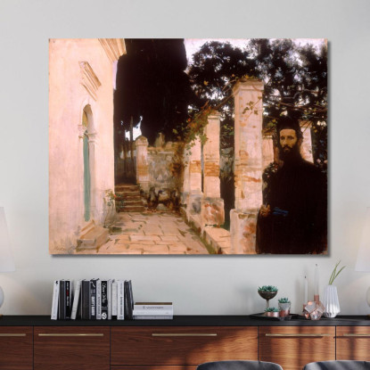 Vespri John Singer Sargent jss362 quadro stampato su tela