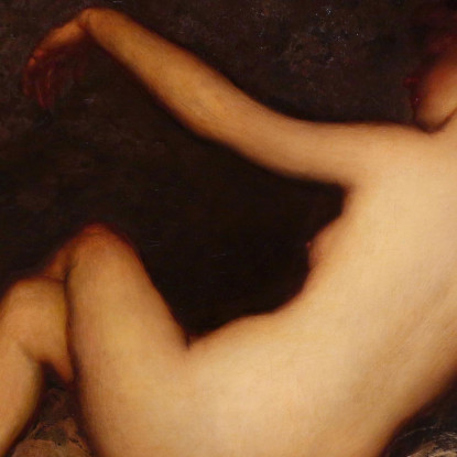 La Farfalla Arthur Bowen Davies abd54 quadro stampato su tela