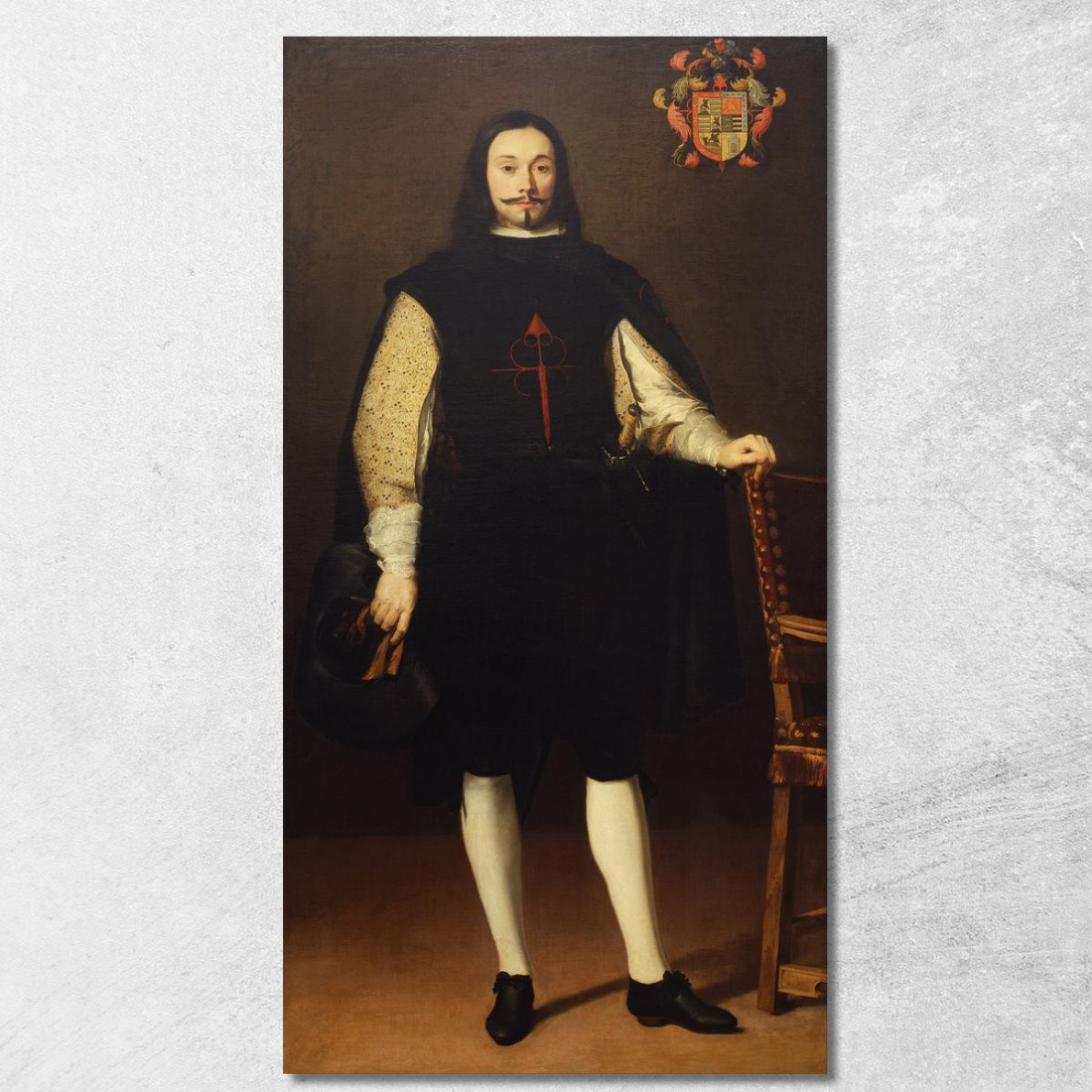 Ritratto Di Don Diego Félix De Esquivel Y Aldama Bartolomé Estebán Murillo bem15 quadro stampato su tela Ritratto Di Don Diego Félix De Esquivel Y Aldama Bartolomé Estebán Murillo bem15 quadro stampato su tela
