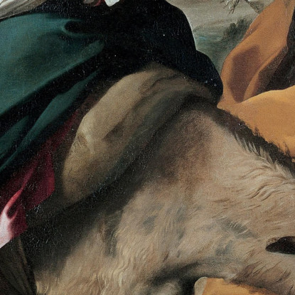 La Fuga In Egitto Bartolomé Estebán Murillo bem31 quadro stampato su tela