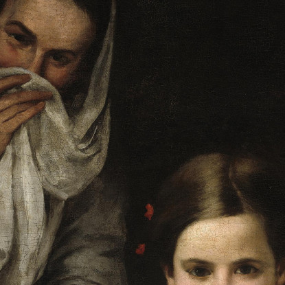 Due Donne Alla Finestra Bartolomé Estebán Murillo bem55 quadro stampato su tela