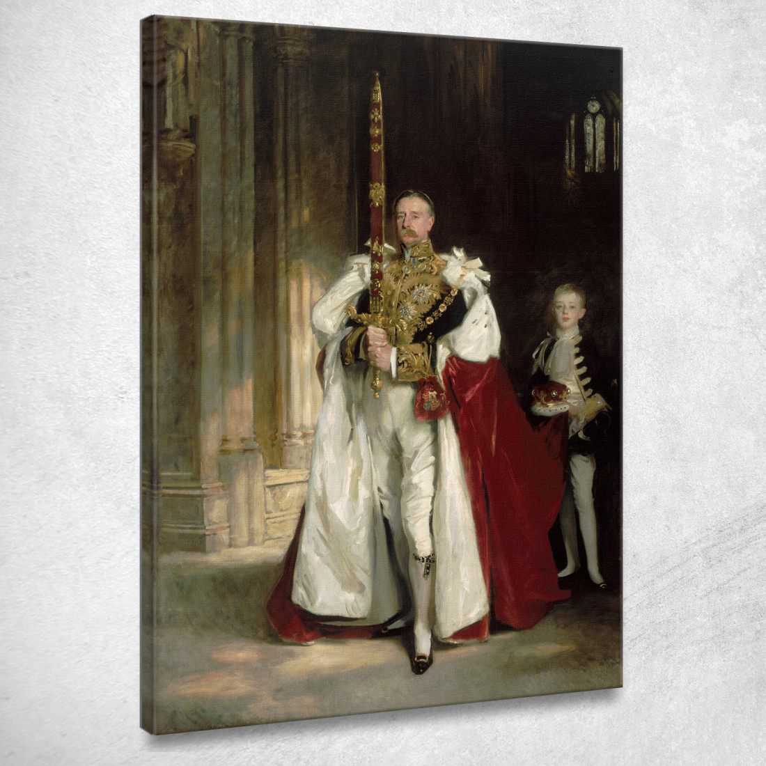 Charles Stewart Sesto Marchese Di Londonderry John Singer Sargent jss381 quadro stampato su tela Charles Stewart Sesto Marchese Di Londonderry John Singer Sargent jss381 quadro stampato su tela