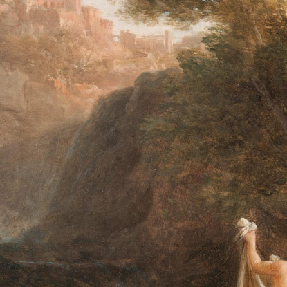 Le Quattro Ore Del Giorno - Sera Claude-Joseph Vernet cjv32 quadro stampato su tela