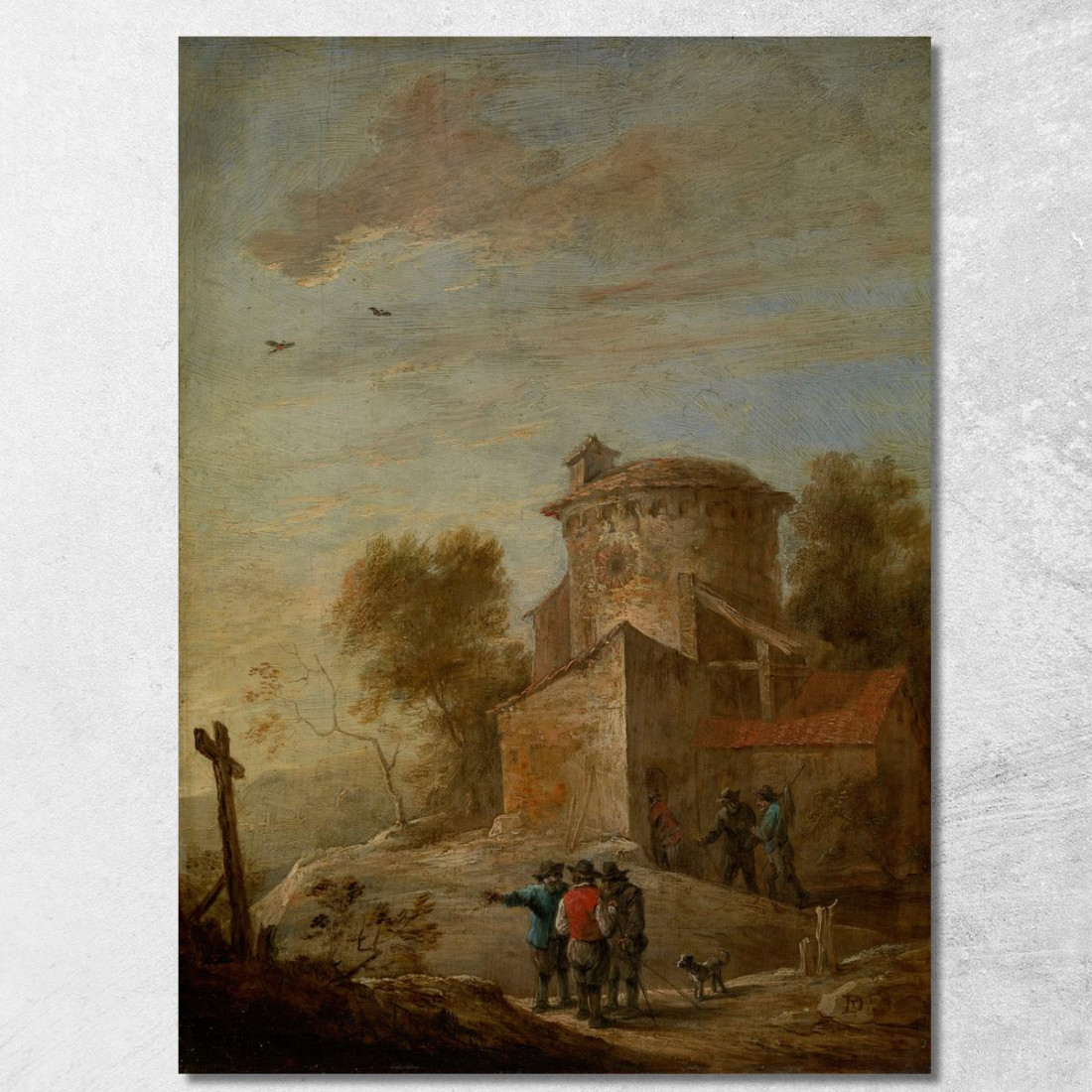 Pomeriggio David Teniers The Younger dty19 quadro stampato su tela