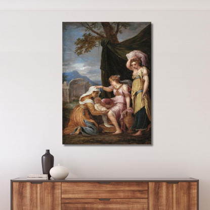 La Nascita Di Giove David Teniers The Younger dty29 quadro stampato su tela