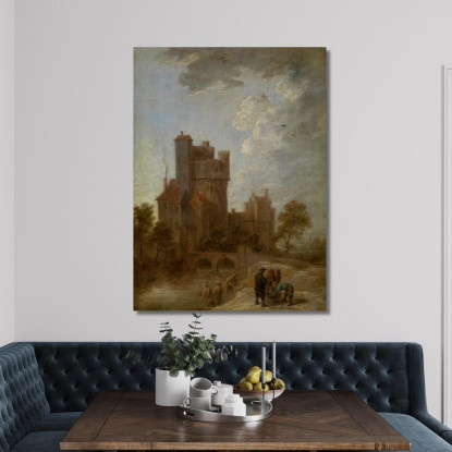 Mattino David Teniers The Younger dty59 quadro stampato su tela