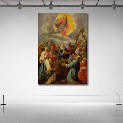L'Ascensione (Dopo Leandro Bassano) David Teniers The Younger dty87 quadro stampato su tela