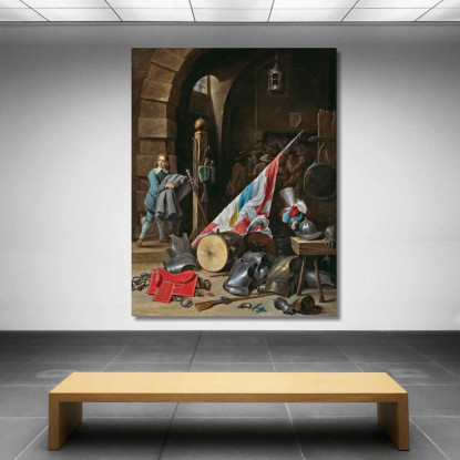 La Guardia David Teniers The Younger dty96 quadro stampato su tela