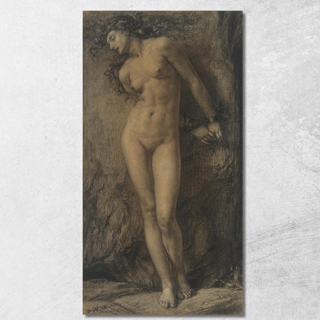 Andromeda 2 Edward John Poynter ejp2 quadro stampato su tela Andromeda 2 Edward John Poynter ejp2 quadro stampato su tela