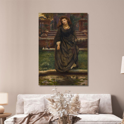 Attento Non Fidarti Di Lei Ti Sta Ingannando Edward John Poynter ejp6 quadro stampato su tela