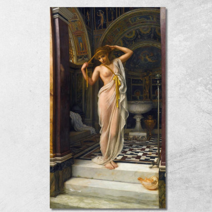 Diadumene Edward John Poynter ejp11 quadro stampato su tela