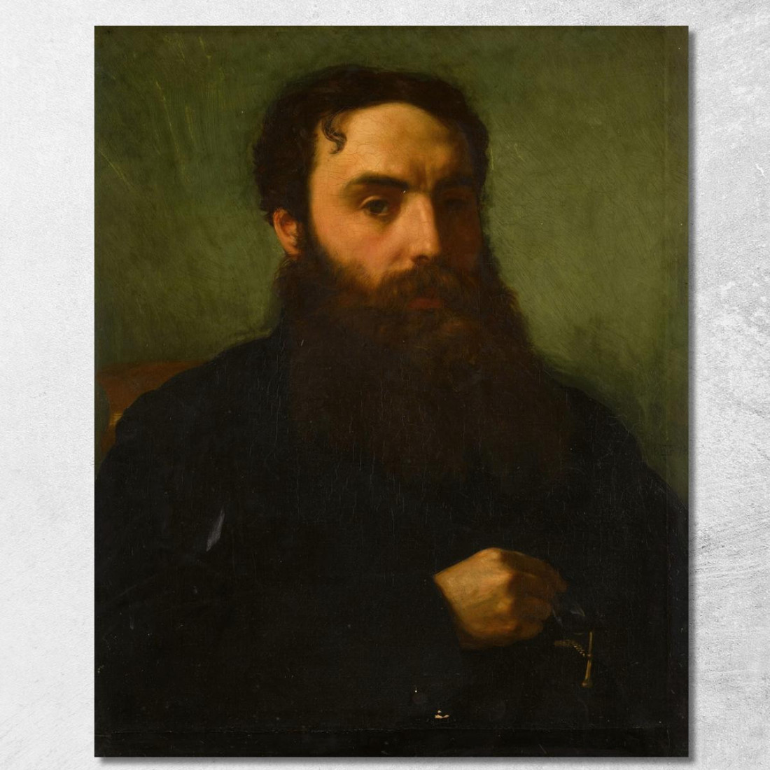 Ritratto Di Alfred Baldwin Esq. Edward John Poynter ejp21 quadro stampato su tela Ritratto Di Alfred Baldwin Esq. Edward John Poynter ejp21 quadro stampato su tela