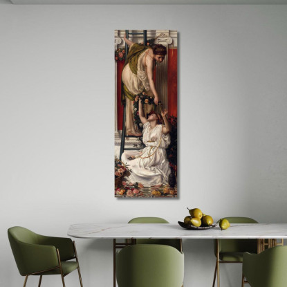 Il Festival Edward John Poynter ejp24 quadro stampato su tela