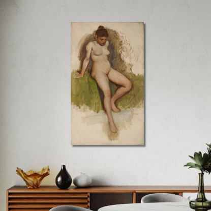 Nudo Frank Duveneck fdu11 quadro stampato su tela
