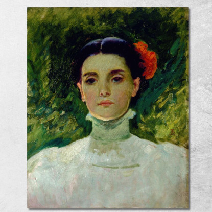 Ritratto Di Maggie Wilson Frank Duveneck fdu17 quadro stampato su tela