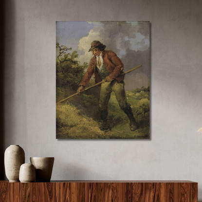 Fienagione George Morland gmo22 quadro stampato su tela