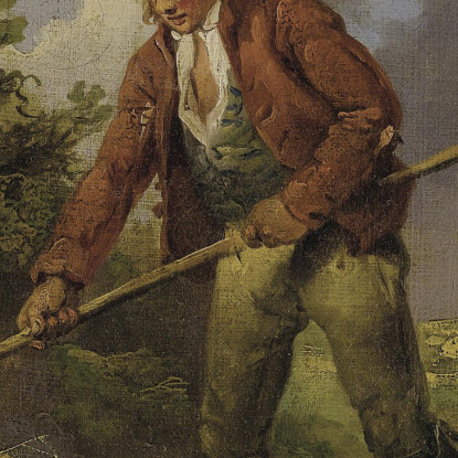 Fienagione George Morland gmo22 quadro stampato su tela